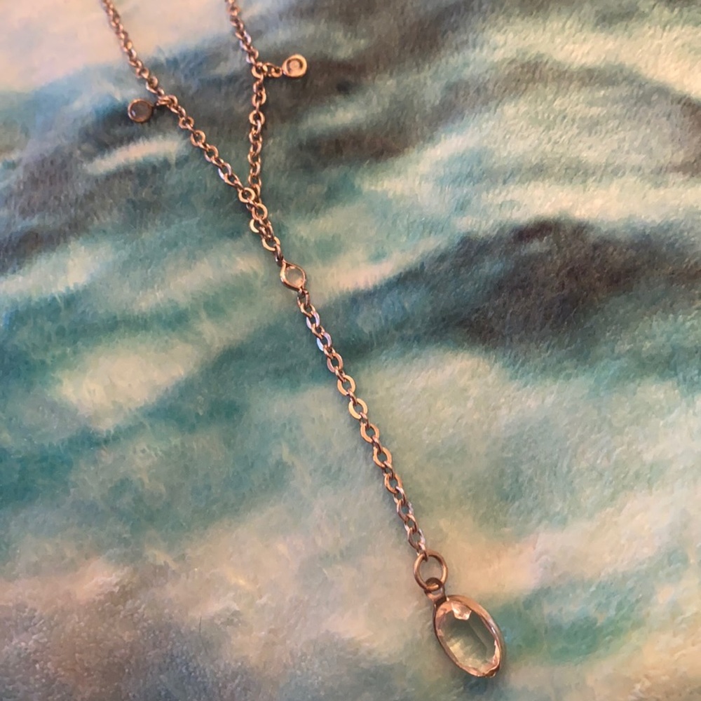 Stainless Steel Rosary style necklace 30 inches